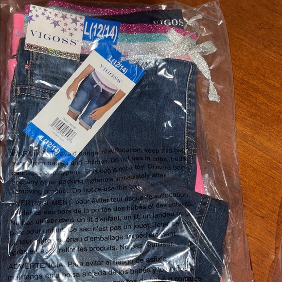 Vigoss Girls' Shorts Set - 2 shorts in 1 pack Large (12/14) - Picture 8 of 9